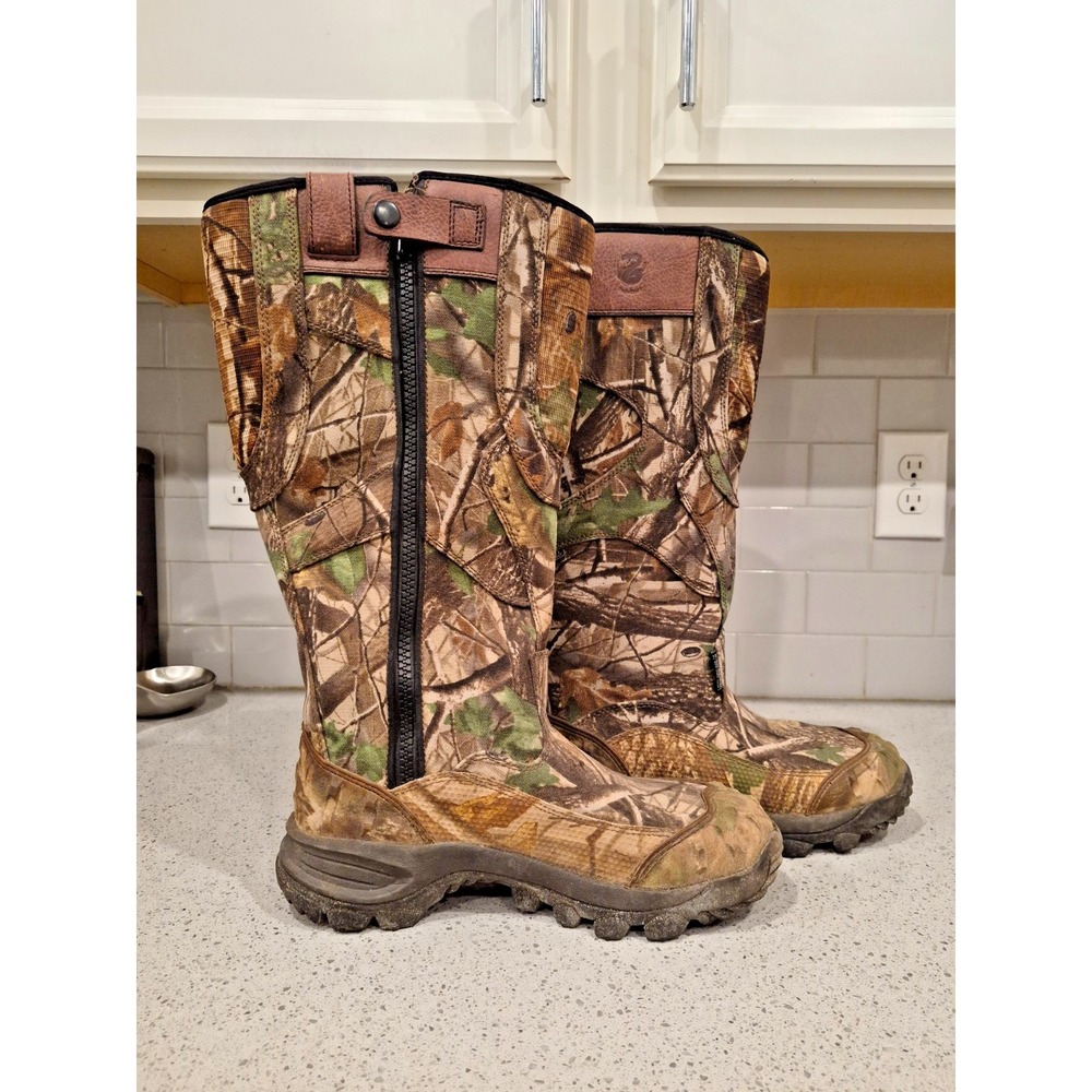 Red Wing Irish Setter17'' inch Snake Boots zipper Men's sz 8.5D